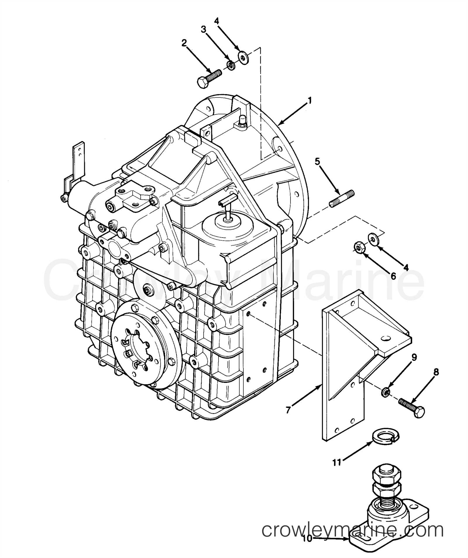 inboard outboard motor parts diagram