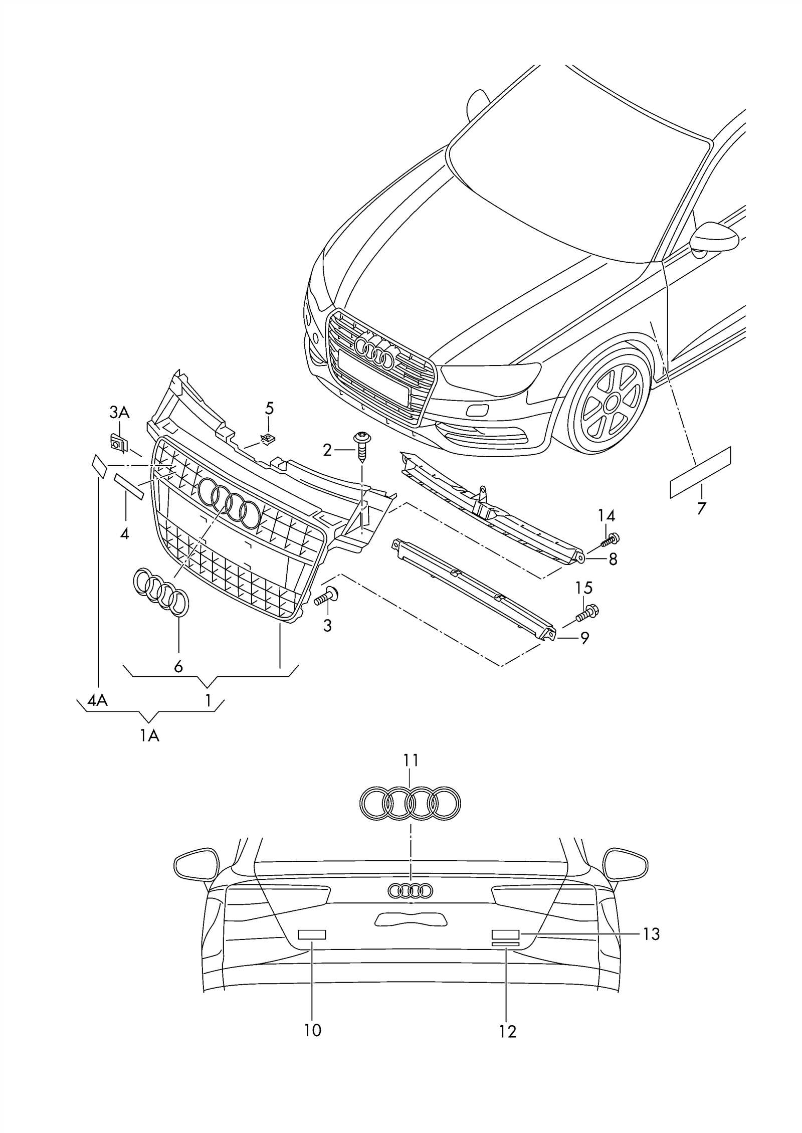 audi parts diagram online