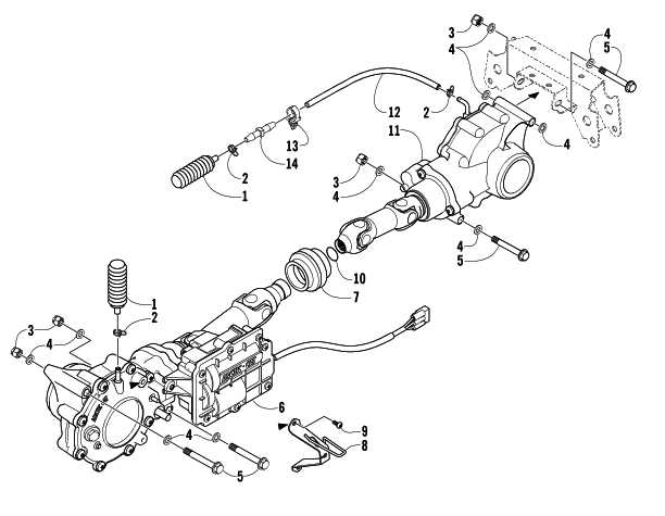 drivetrain parts diagram