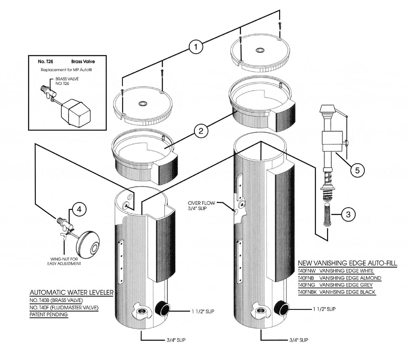 fluidmaster 400 parts diagram