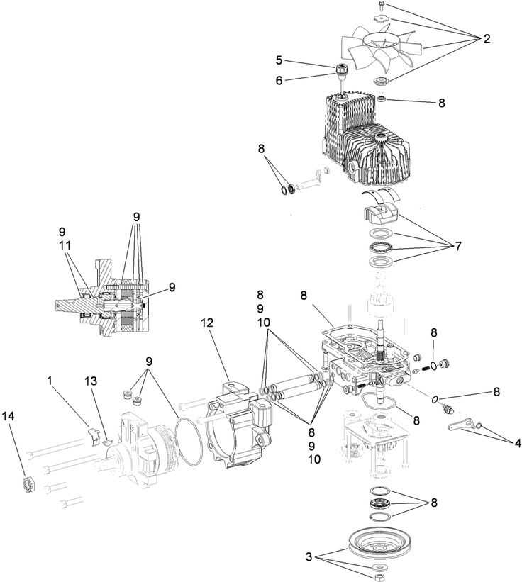 mantis tiller parts diagram