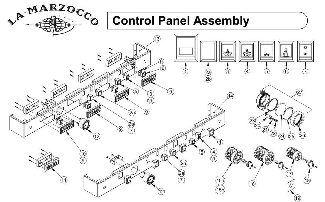 la marzocco strada parts diagram