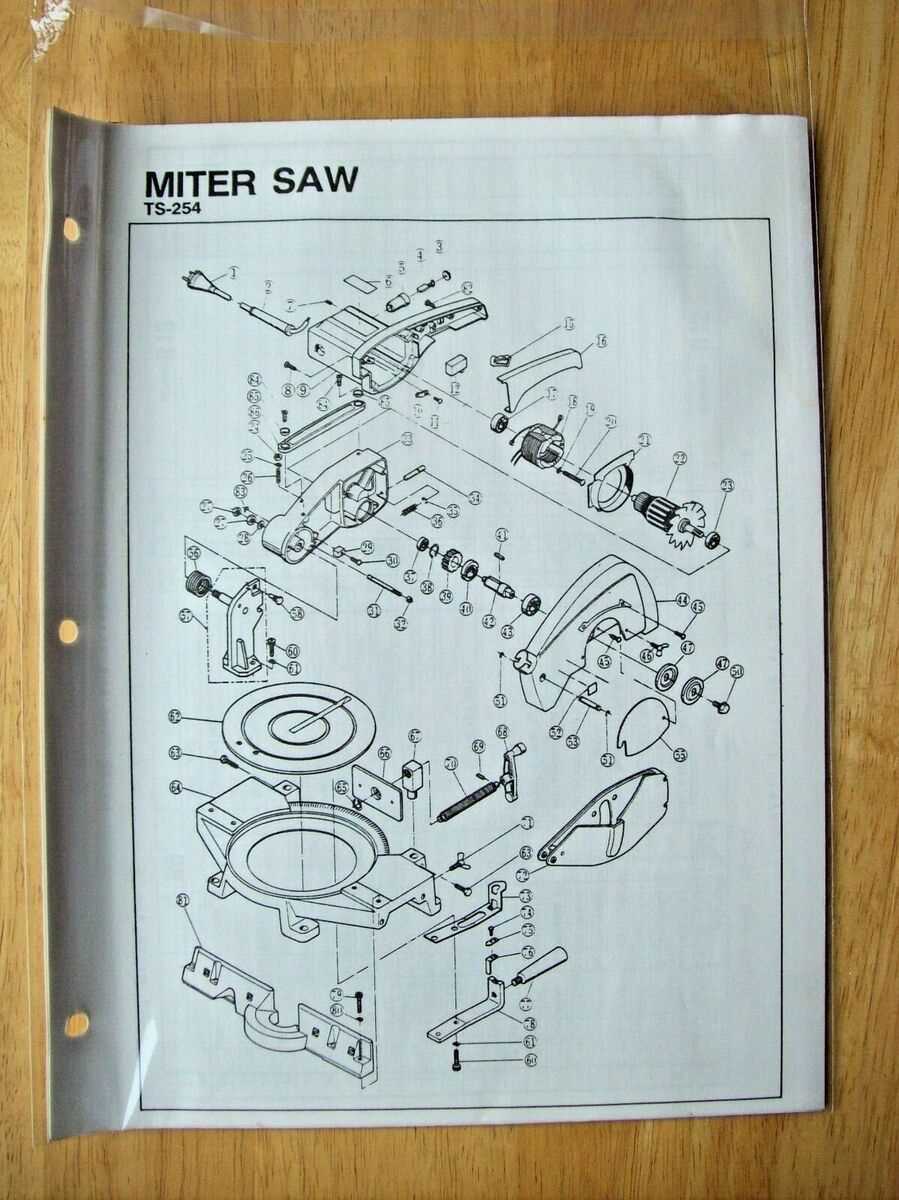 bosch gcm12sd parts diagram