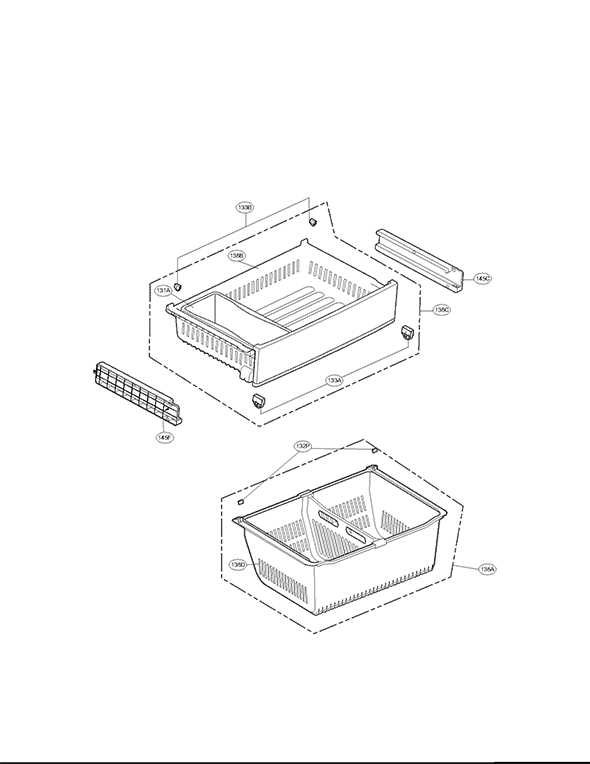 lg refrigerator lfc25760st parts diagram