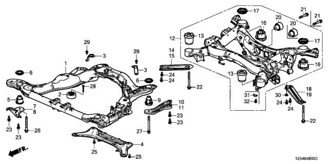 2016 acura mdx parts diagram