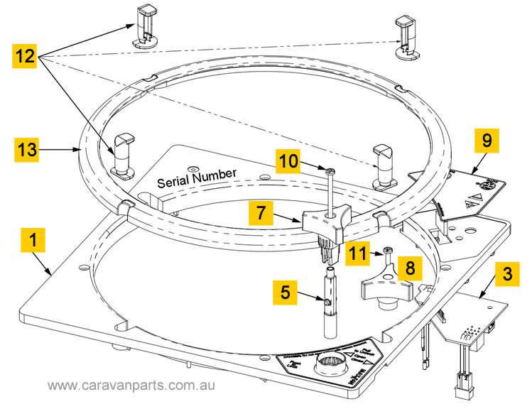 maxxair fan parts diagram