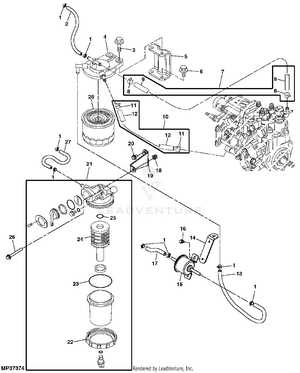 john deere 4105 parts diagram