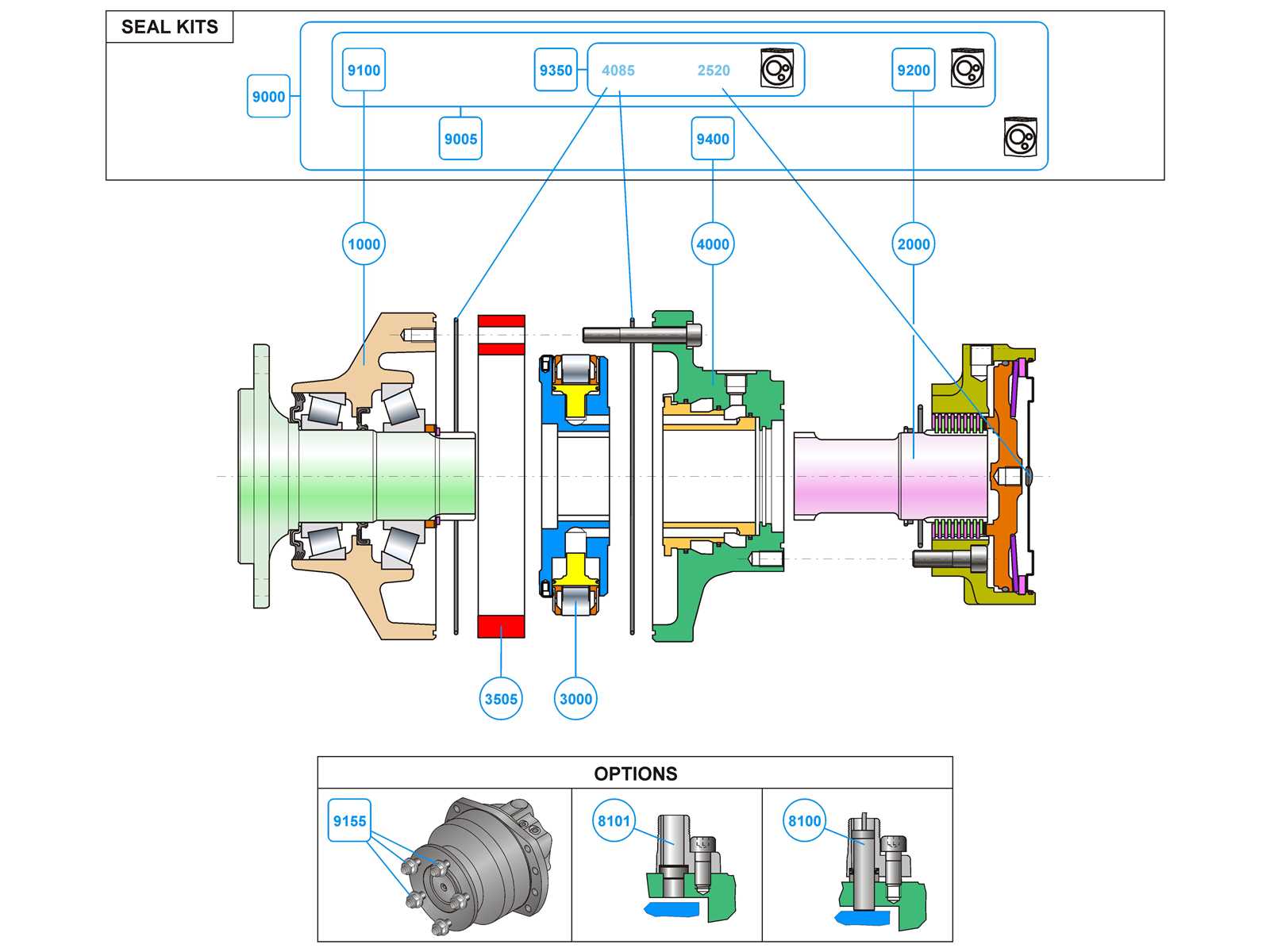 d130 parts diagram