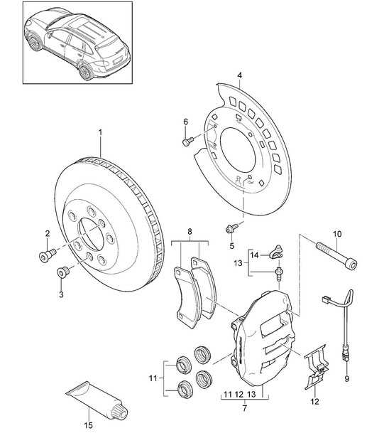 brake parts diagram