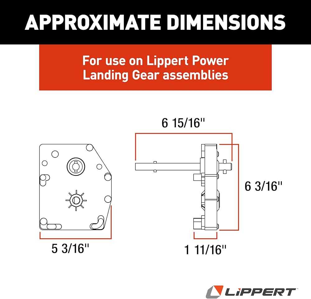 lippert landing gear parts diagram