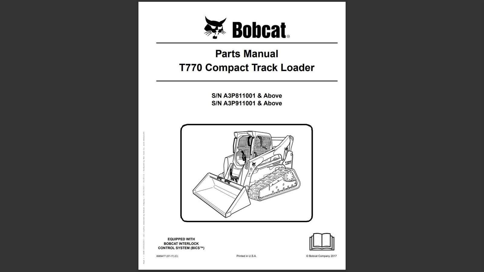 bobcat s300 parts diagram