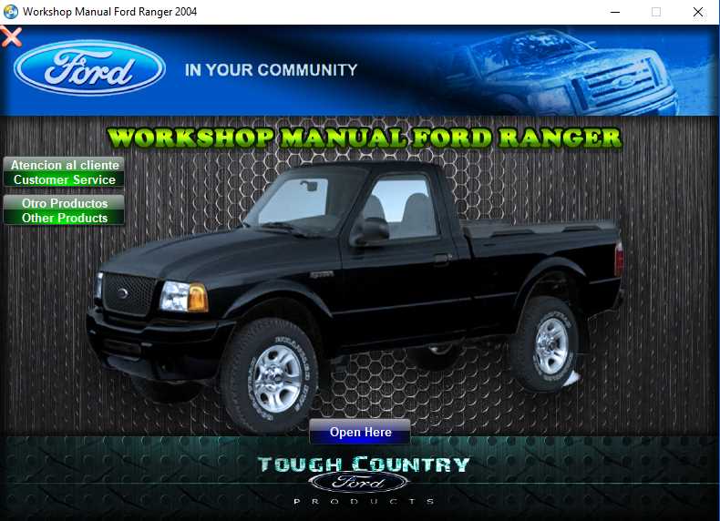 2004 ford ranger parts diagram