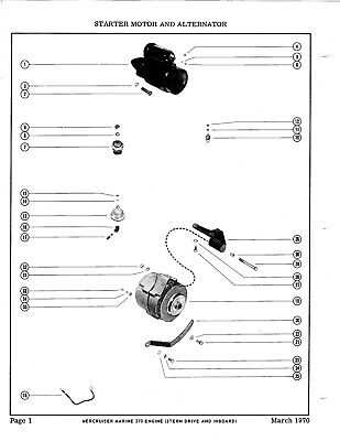 mercruiser transom parts diagram