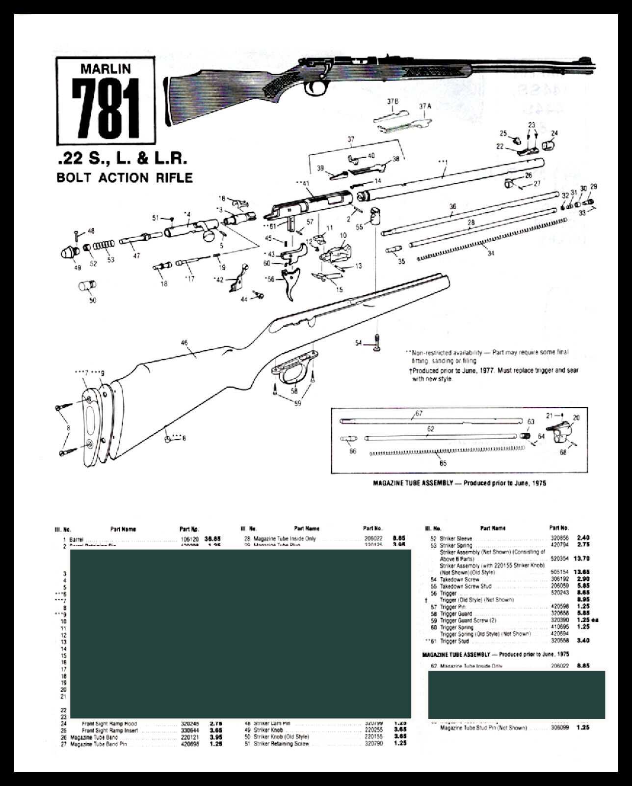 marlin 1892 parts diagram