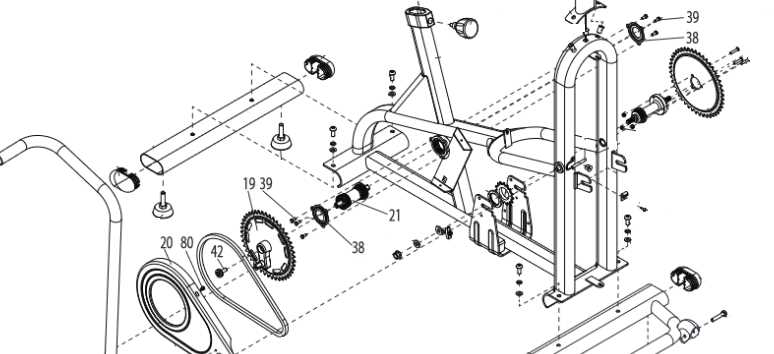 assault air bike parts diagram