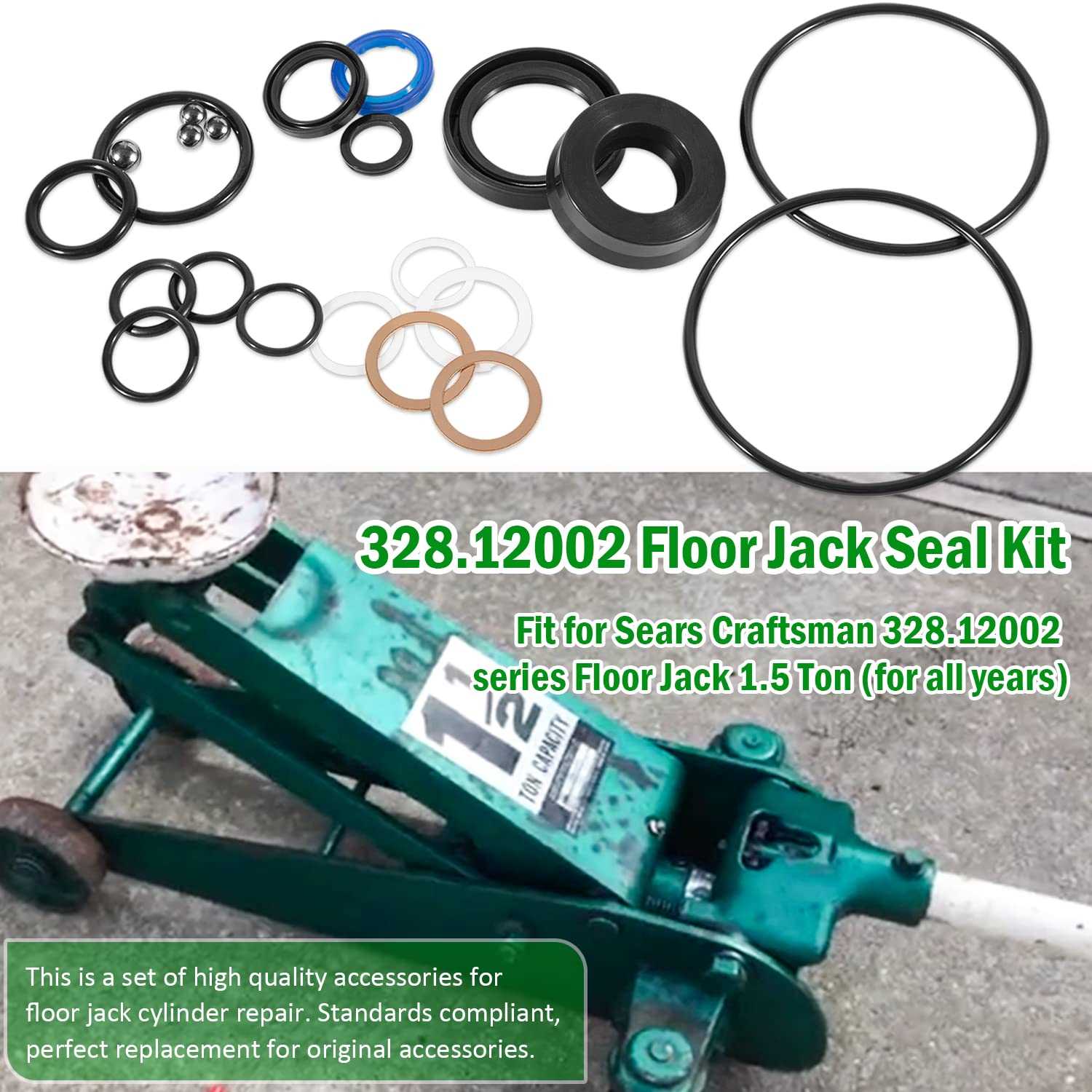 craftsman 2 ton floor jack parts diagram