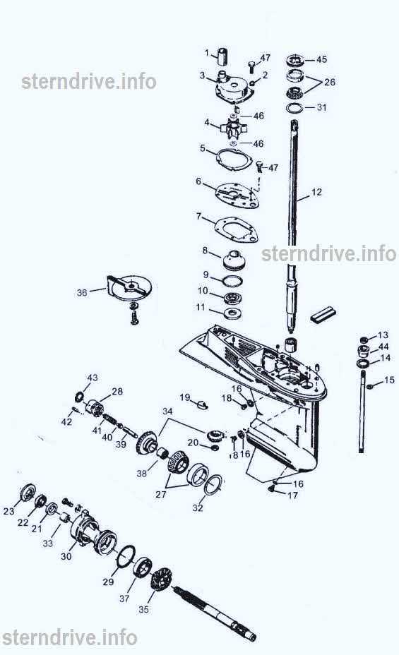 mercury 40 hp 4 stroke parts diagram