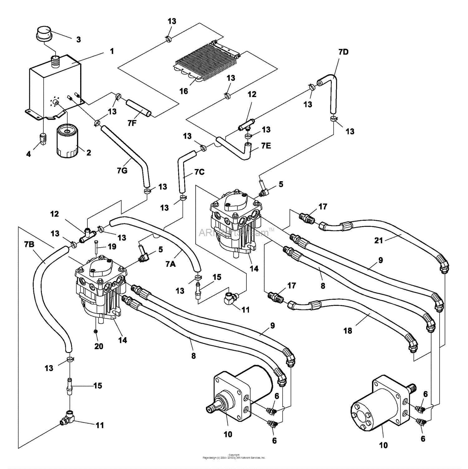 bobcat t250 parts diagram