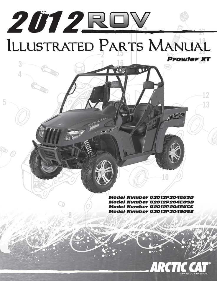 arctic cat prowler parts diagram