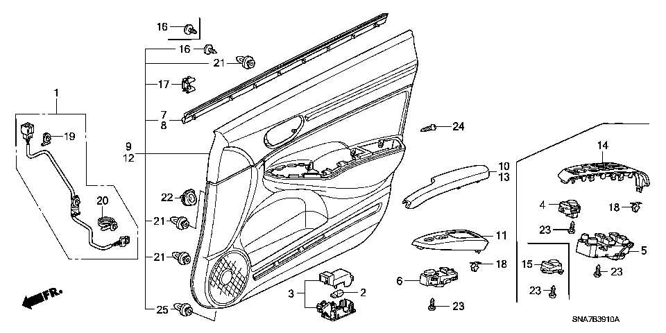 honda civic 2007 parts diagram