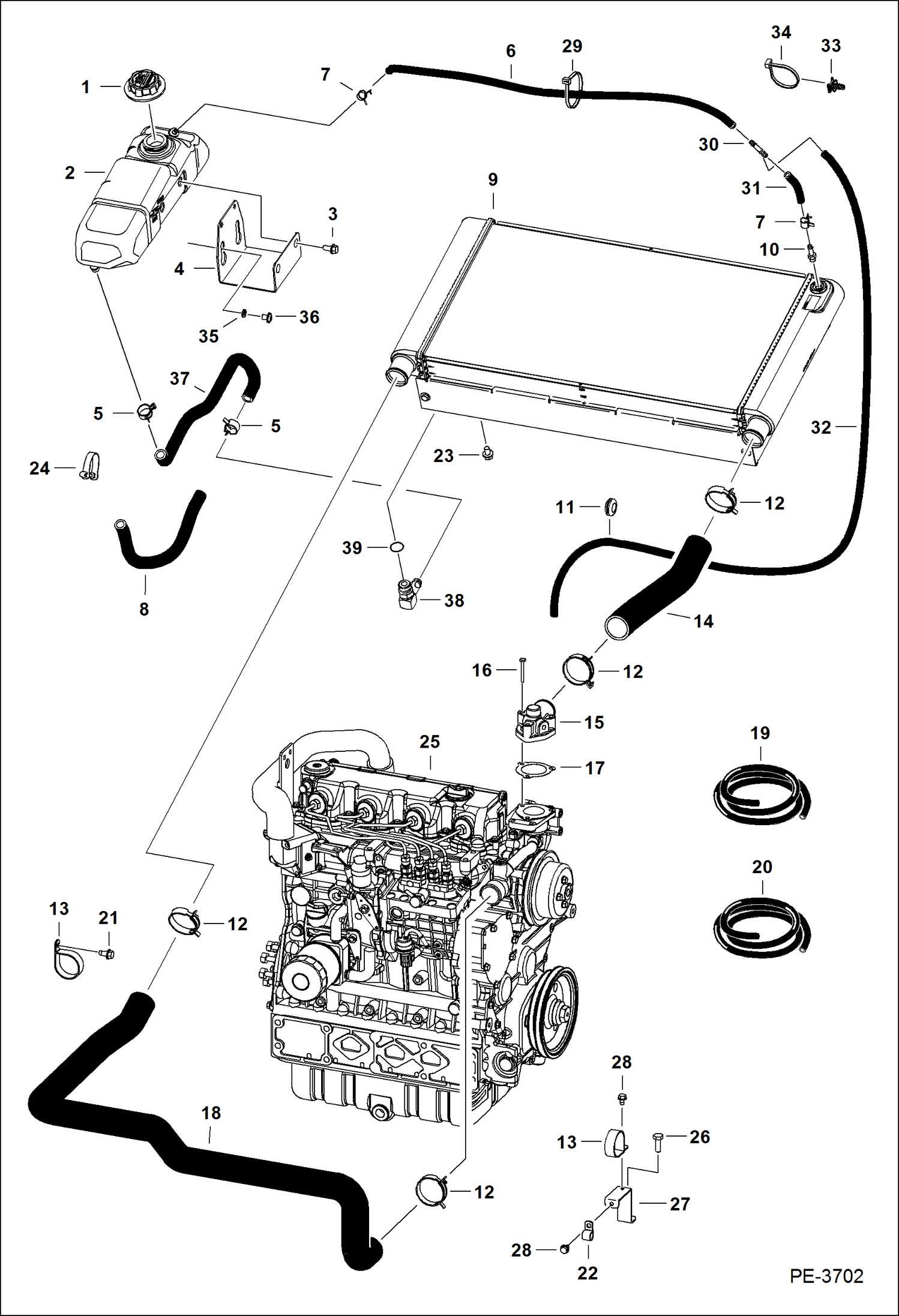 bobcat t300 parts diagram