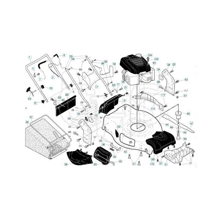 hu800awd parts diagram