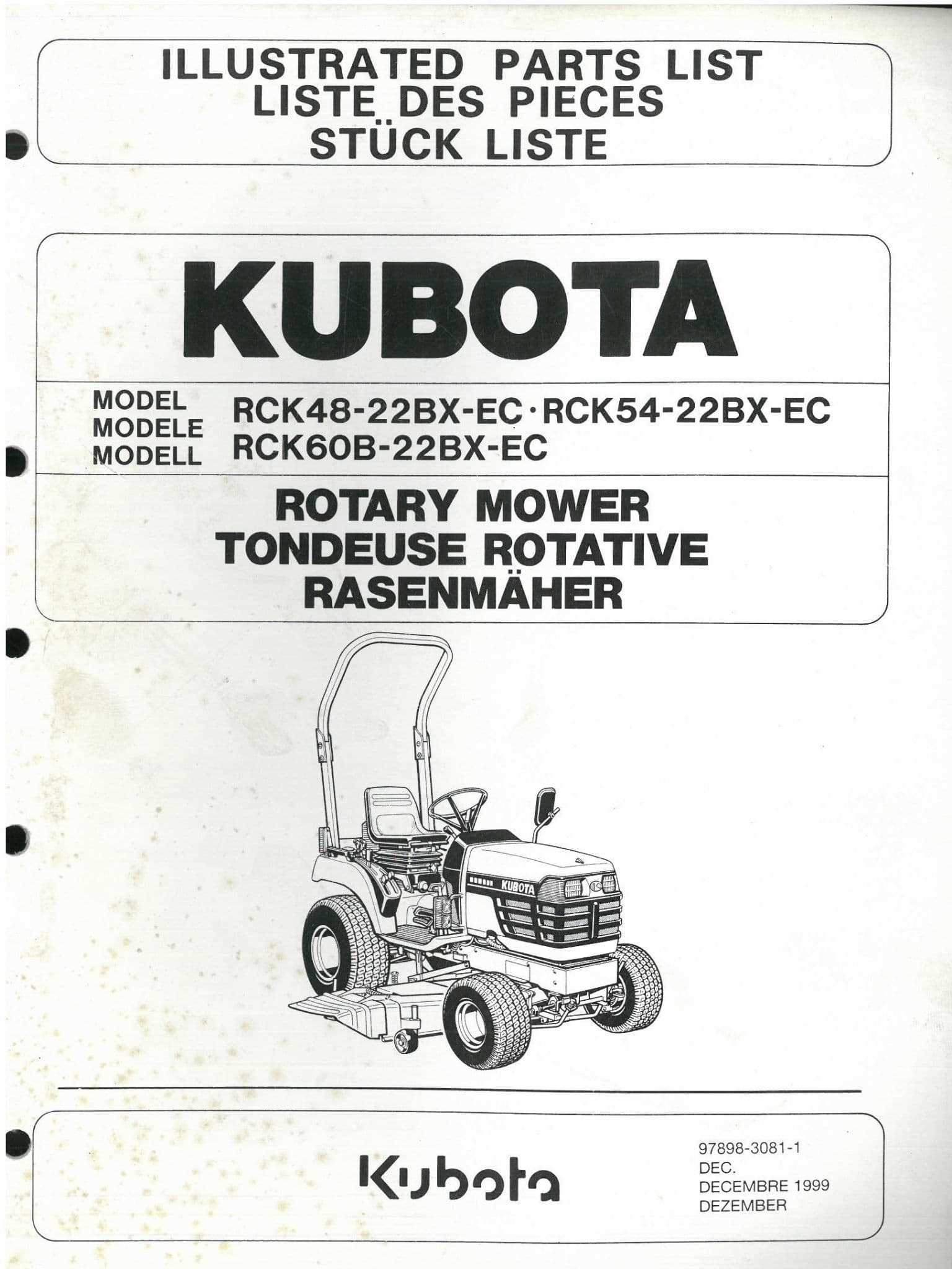 kubota bx22 parts diagram