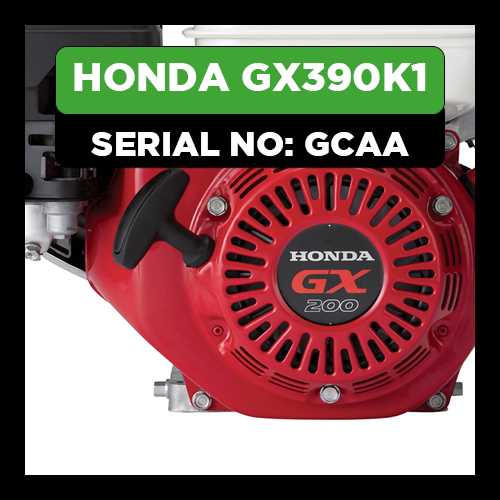 honda gx390 parts diagram