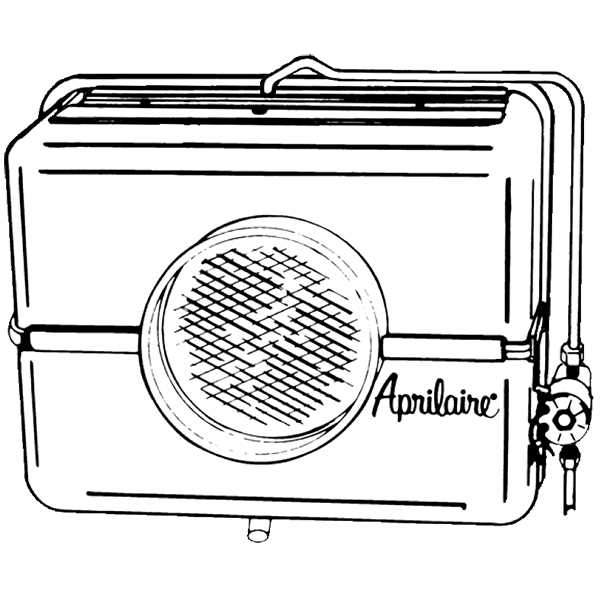 aprilaire 700 parts diagram