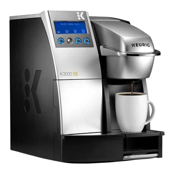 keurig k3000se parts diagram