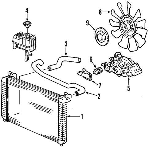 2009 chevy silverado parts diagram