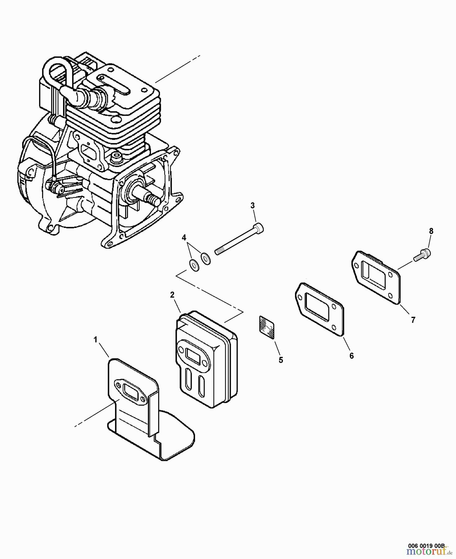 echo ppt 260 parts diagram