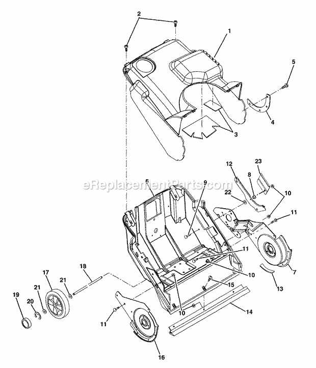 ariens st622 parts diagram