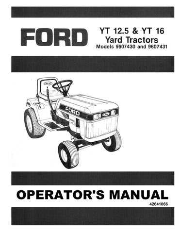 ford yt16 parts diagram