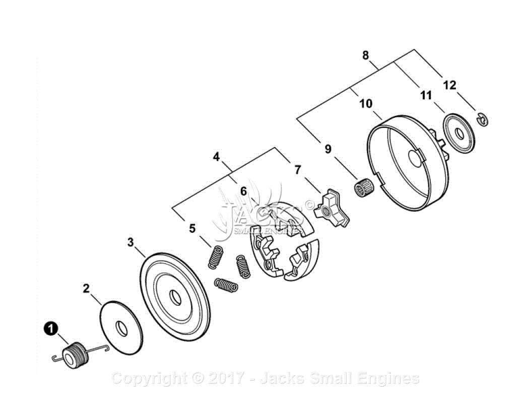 echo chainsaw parts diagram