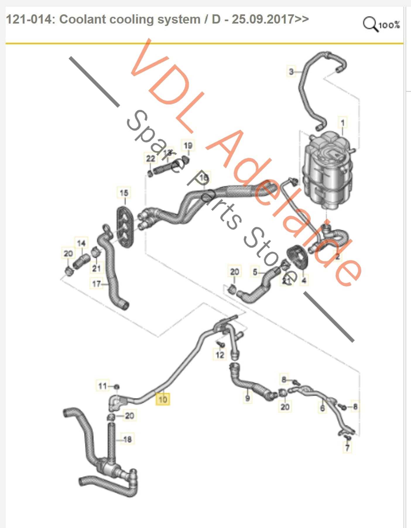 beam q100 parts diagram