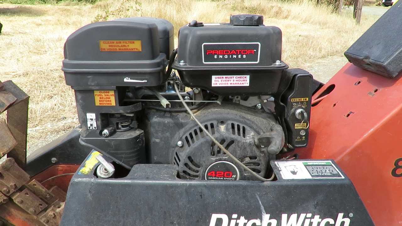 ditch witch 1010 parts diagram