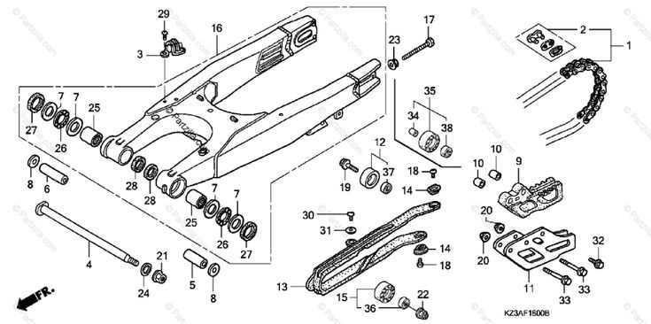 parts diagram honda