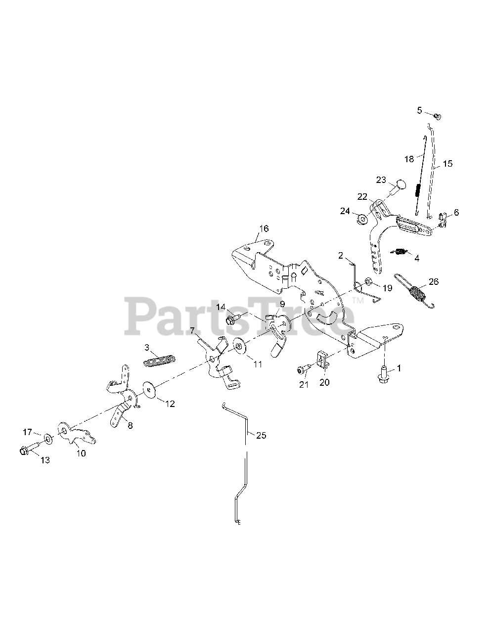 cub cadet xt1 lt46 parts diagram