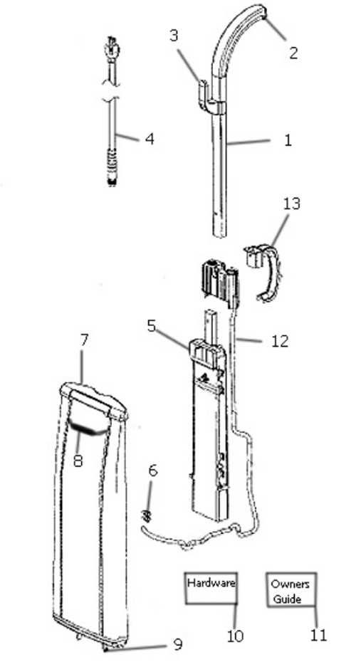 electrolux vacuum parts diagram