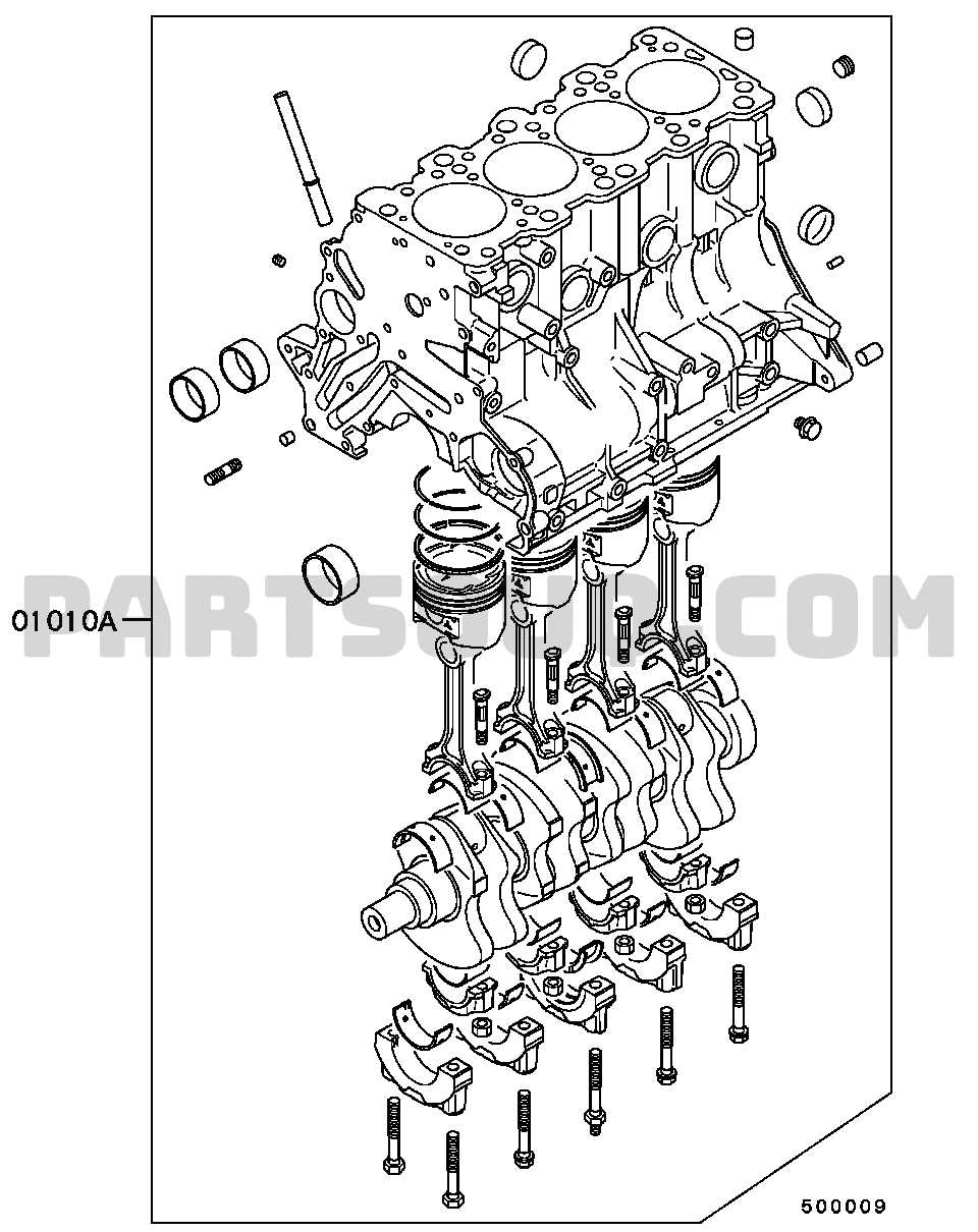 mitsubishi fuso parts diagram