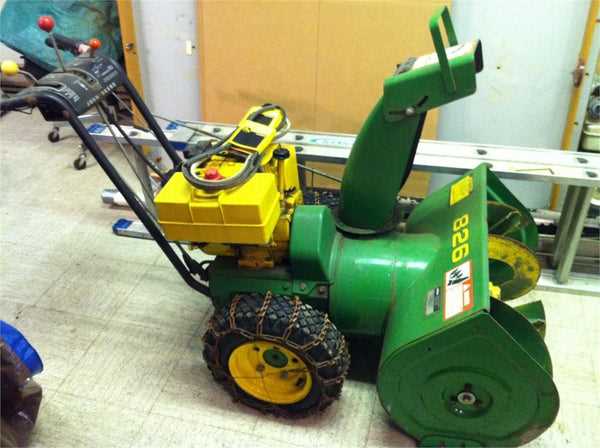 john deere 826 snowblower parts diagram