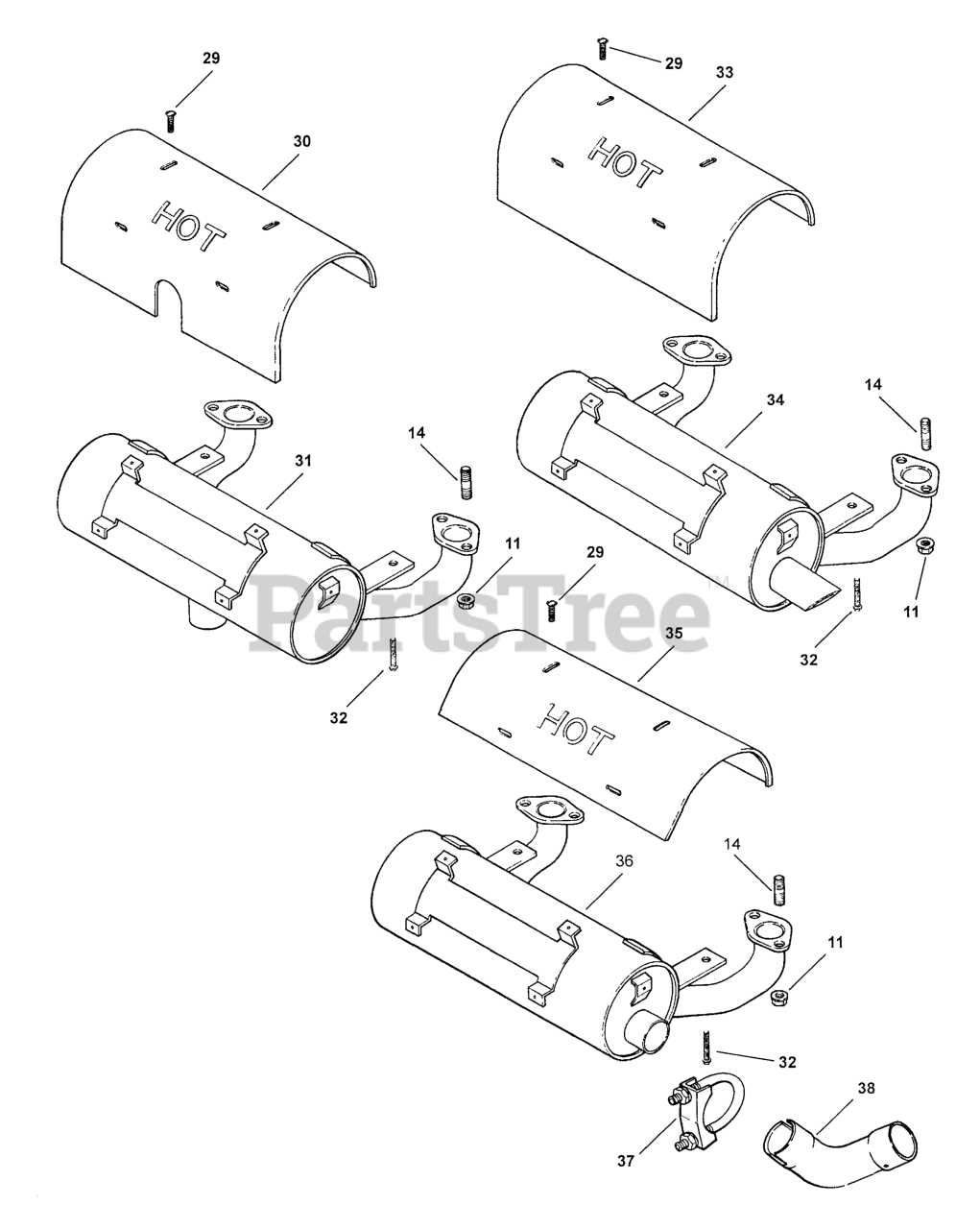 exmark turf ranger parts diagram