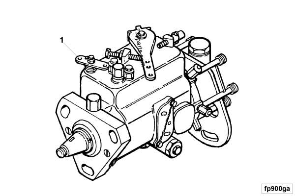 cav injector pump parts diagram