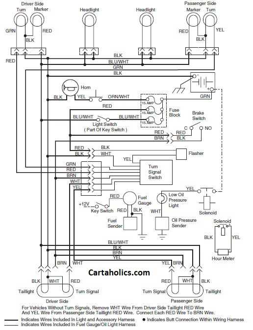 ez go golf cart parts diagram