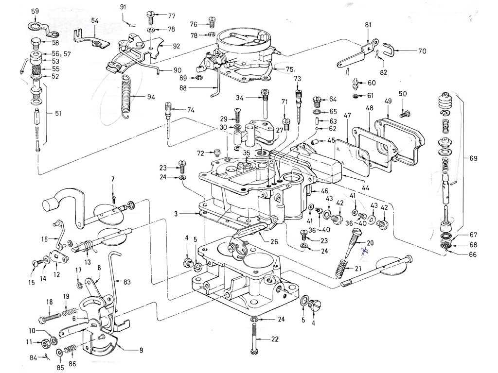 nikki carburetor parts diagram