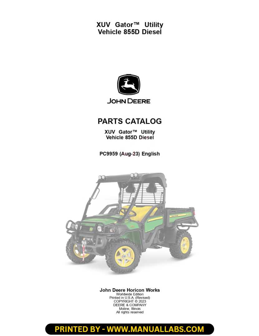john deere 825i parts diagram