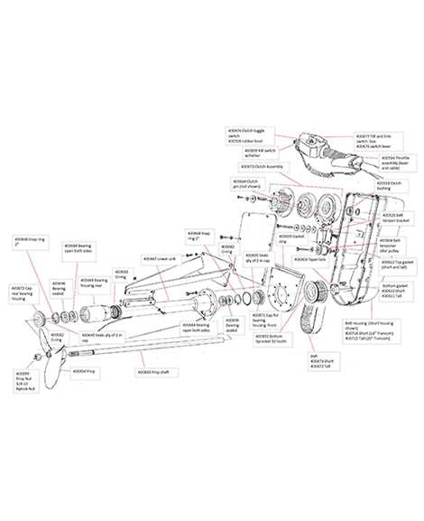 outboard boat motor parts diagram