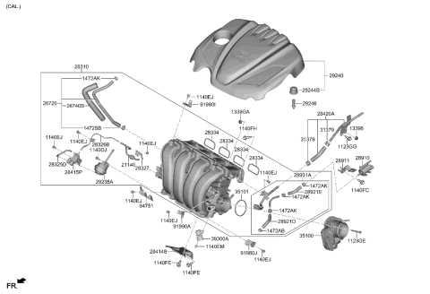 2012 hyundai sonata parts diagram