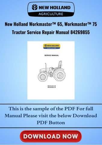 new holland workmaster 75 parts diagram